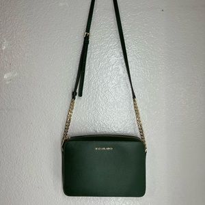Michael Kors Leather Jet Set East West Crossbody